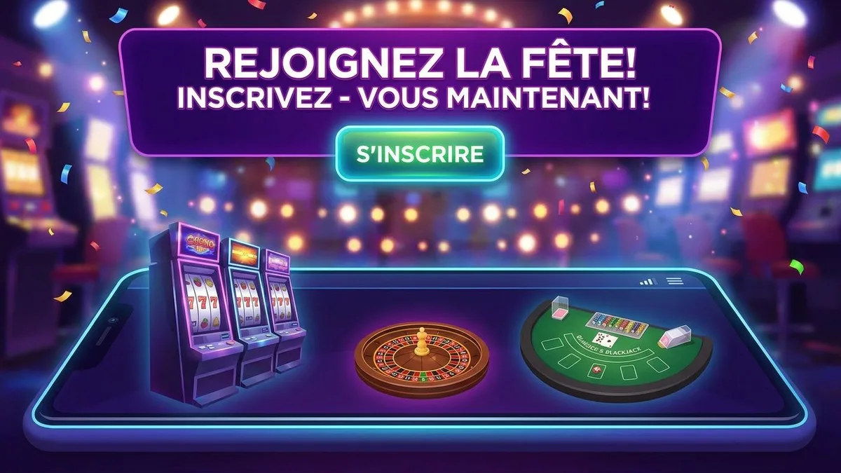 Inscription avec bonus